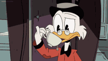 Gif animé Picsou boit